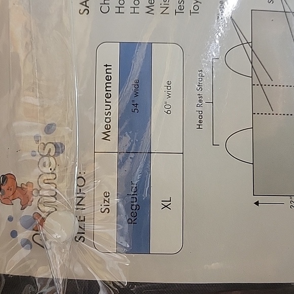 MONEY DONATED TO SPCA 4knines Split rear seat cover for cars, trucks and S.U.V - Picture 4 of 7